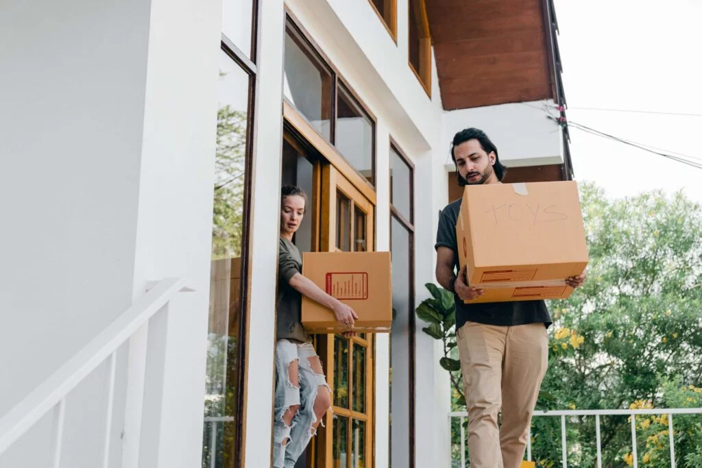 "Professional movers from RMMovers assisting with a hassle-free relocation process, from packing to delivery."