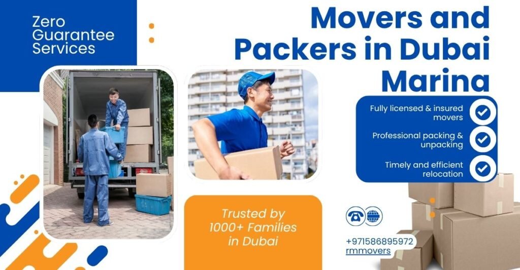 Movers And Packers in Dubai Marina